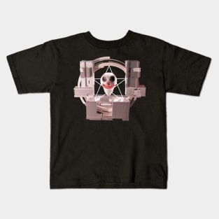 Creepy clown gate Kids T-Shirt